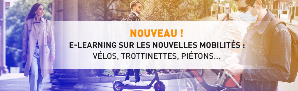 nouvelles mobilités e-learning - sécurité routière